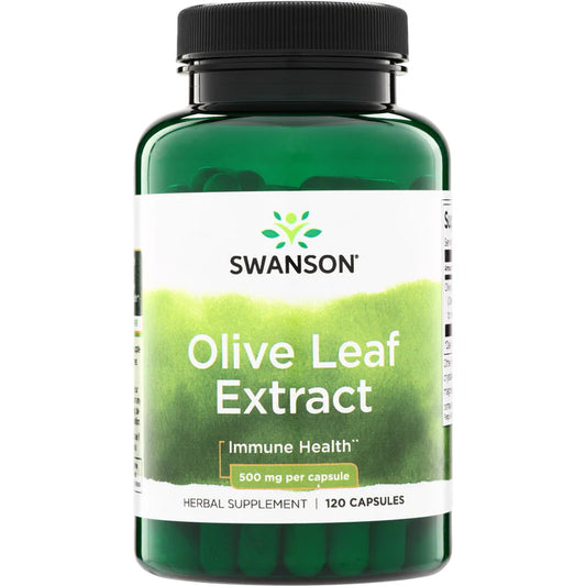 Swanson olive leaf extract 60 caps
