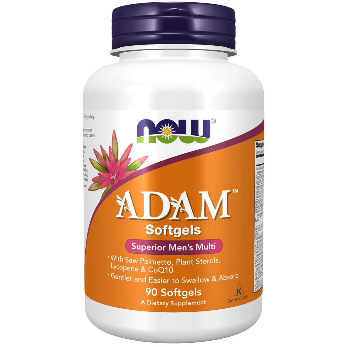 NOW Foods ADAM Superior Men's Multi | 90 Softgels