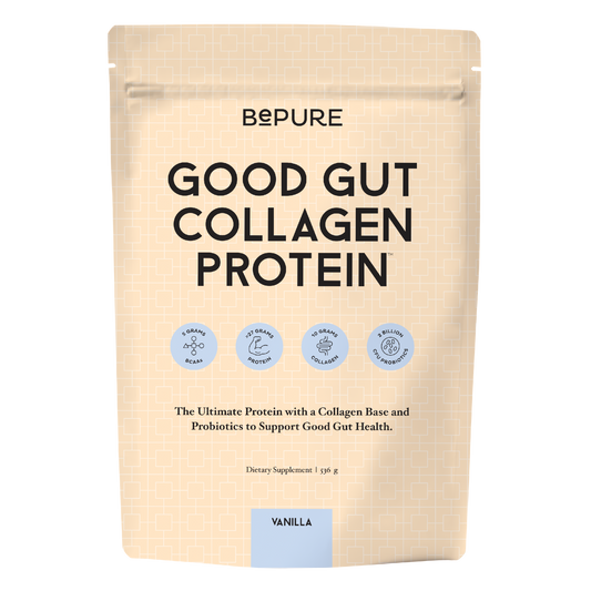 Be pure Good Gut Protein Powder | Refill | Vanilla | 536g