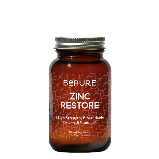 Be Pure Zinc Restore Capsules 60