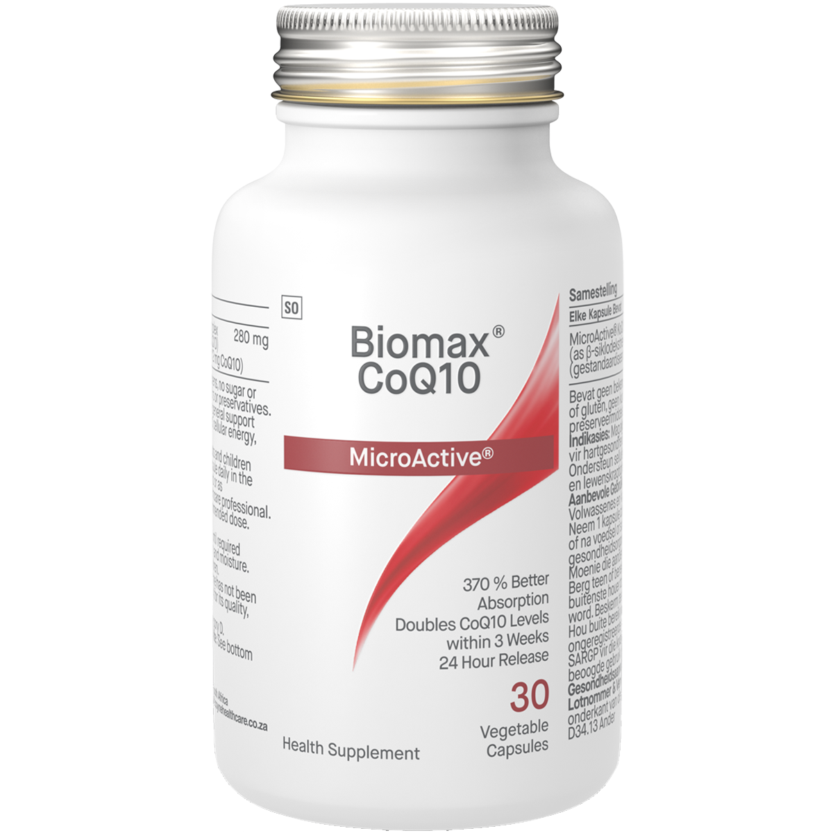 Biomax CoQ10 MicroActive 30 veg caps