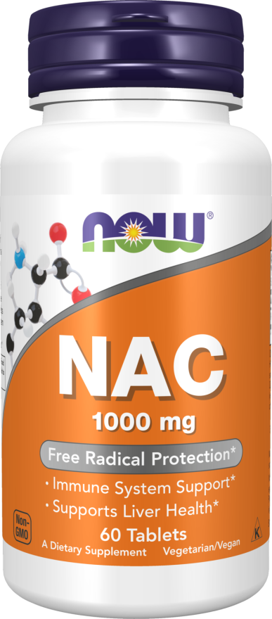 NOW NAC 1000mg 60 caps