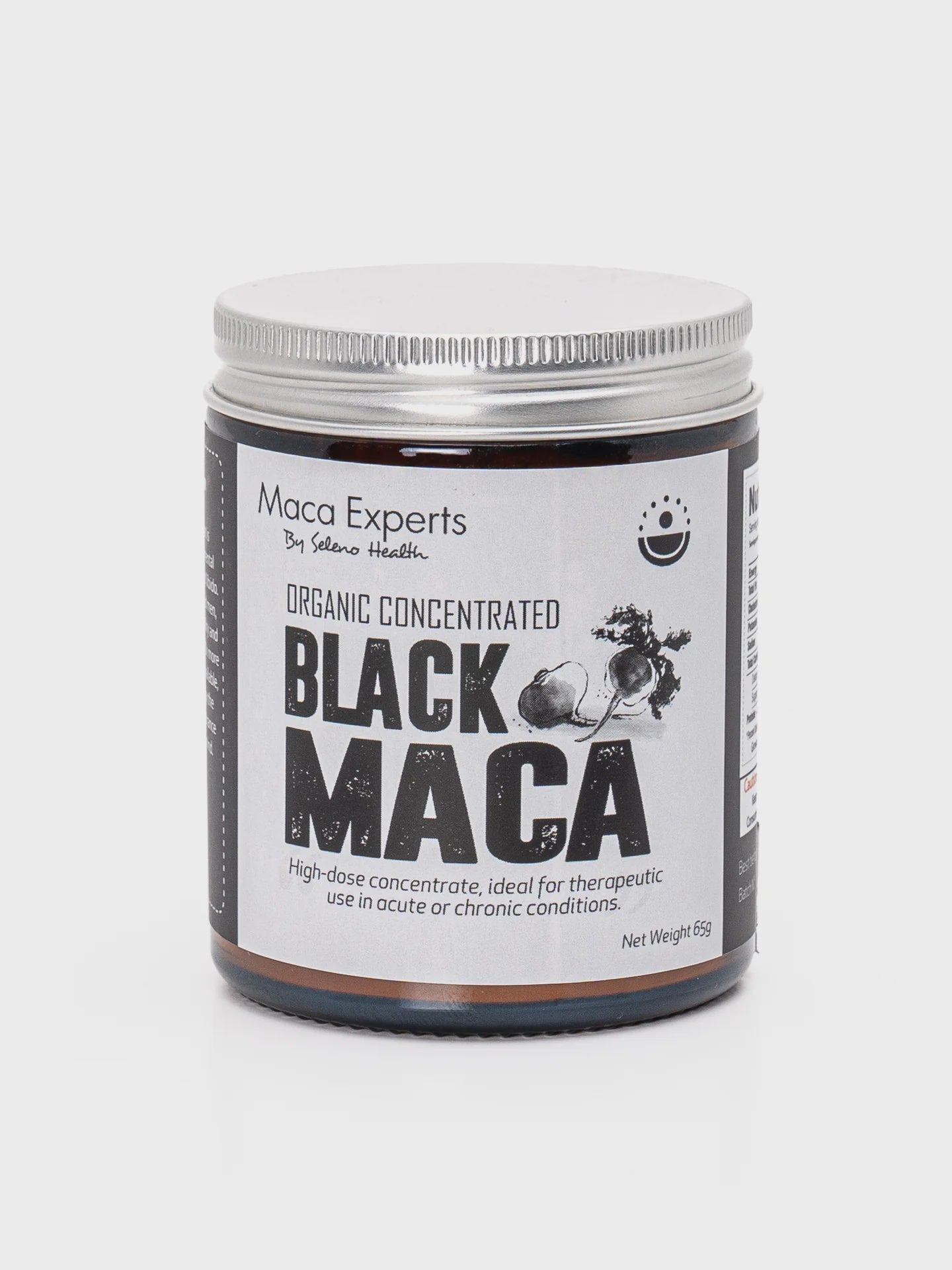 Seleno Health Maca Experts Organic Black Maca Concentrate | 65g