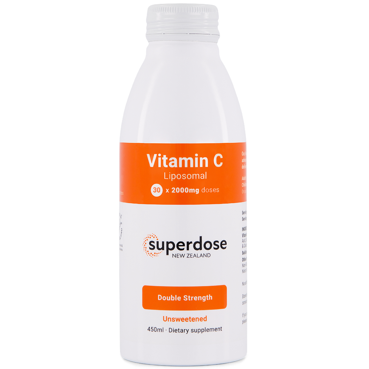 Superdose Liposomal Vitamin C Double Strength 200mg