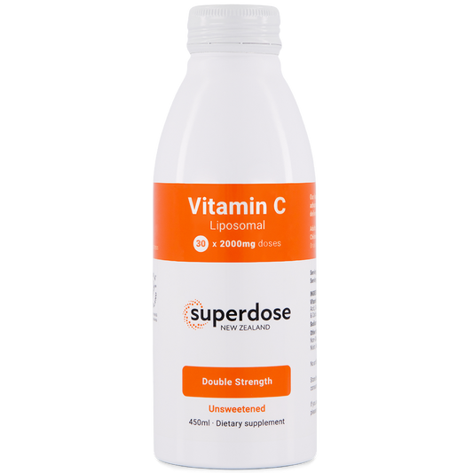 Superdose Liposomal Vitamin C Double Strength 200mg
