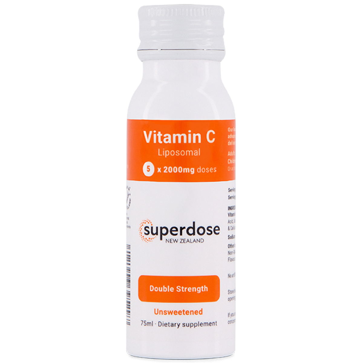 Superdose Liposomal Vitamin C Double Strength 200mg