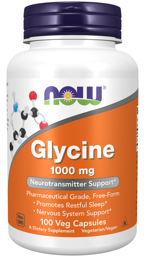 NOW Glycine 1000mg  100 caps