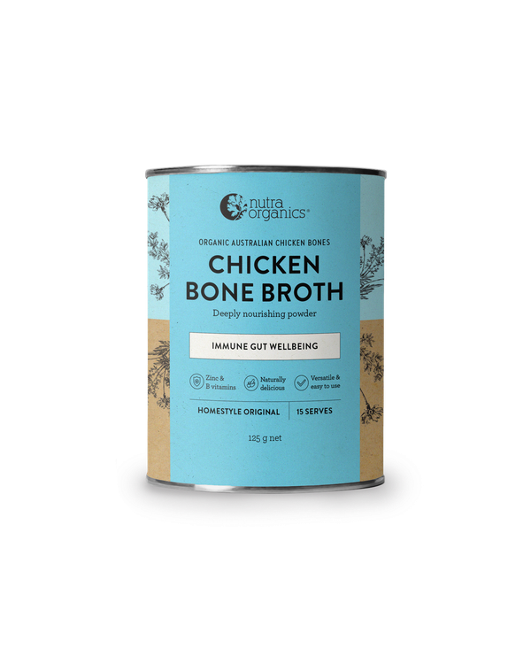 Nutra Organics Chicken Bone Broth | Homestyle Original | 125g