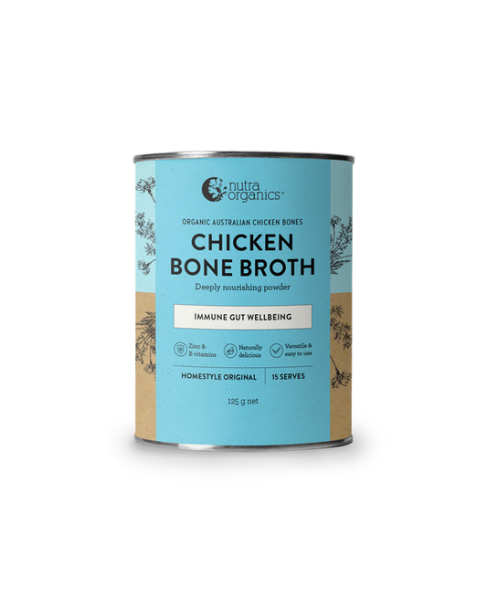 Nutra Organics Chicken Bone Broth | Homestyle Original | 125g