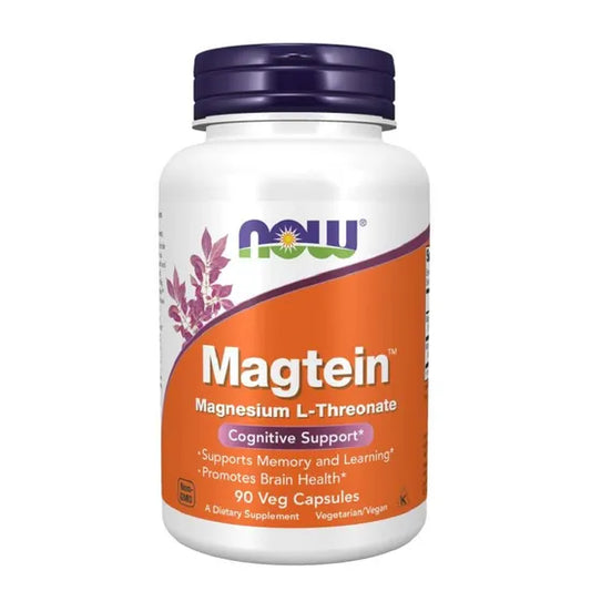 NOW Magtein Magnesium L-Threonate 90 Capsules