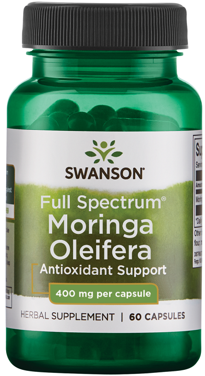 Swanson Moringa Oleifera 400mg  60 caps