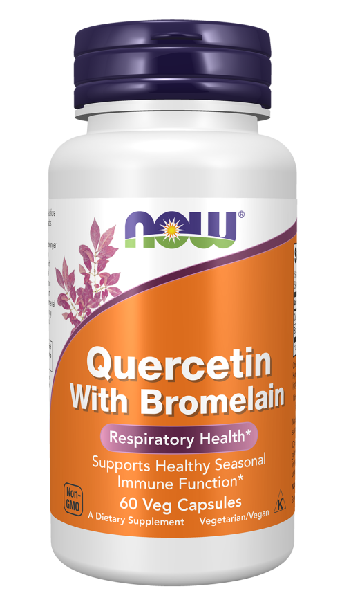 NOW Quercetin with Bromelain 120 caps