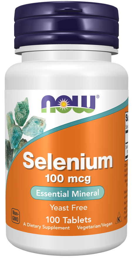 NOW Selenium 100mcg 100 tablets