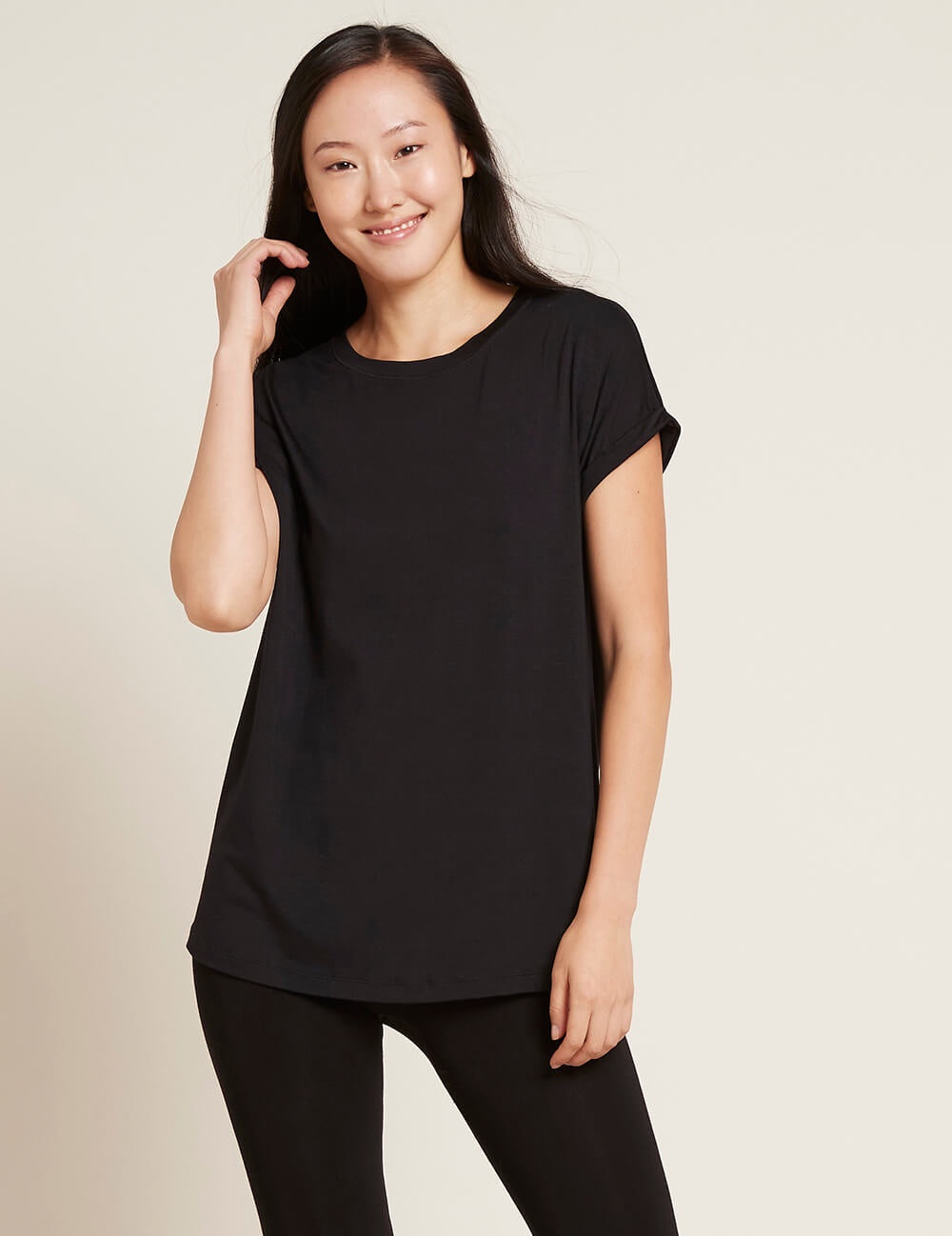 Boody Downtime Lounge Top - Black