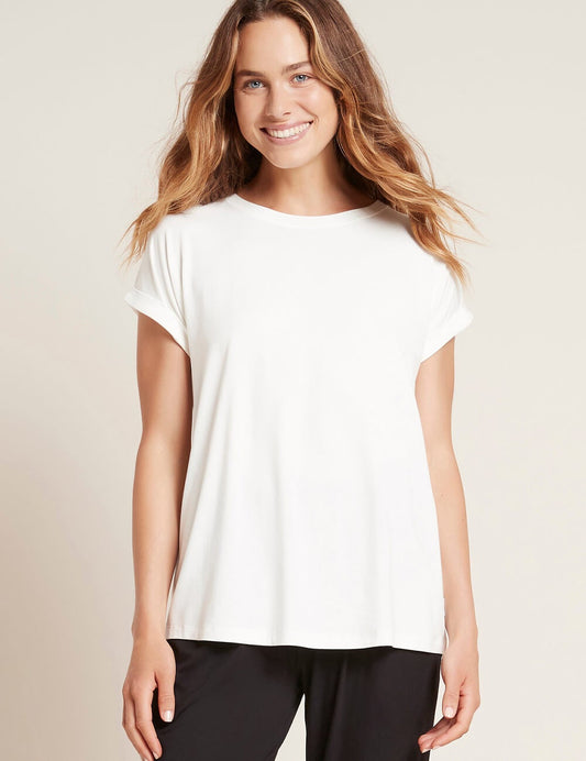 Boody Downtime Lounge Top | White