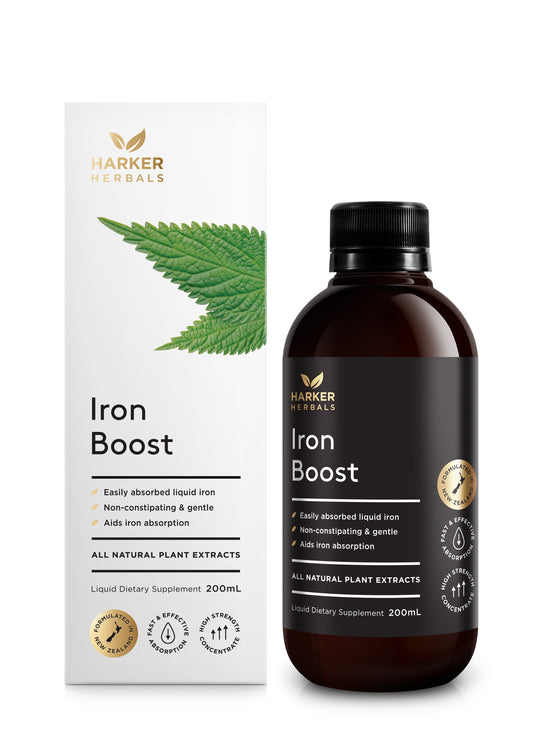 Harker Herbals Be Well Iron Boost Syrup | 200ml