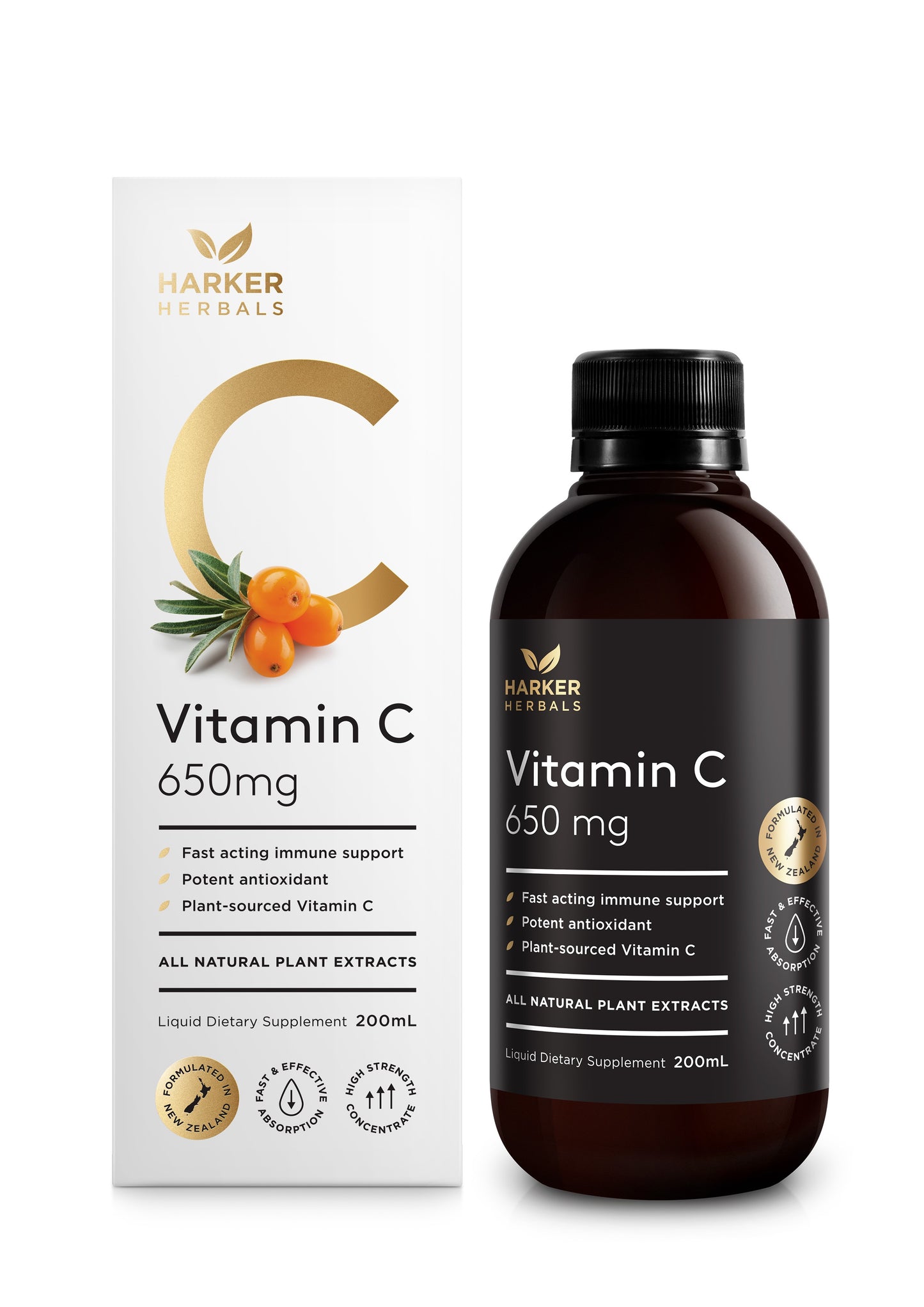 Harker Herbals Be Well Vitamin C Syrup | 200ml
