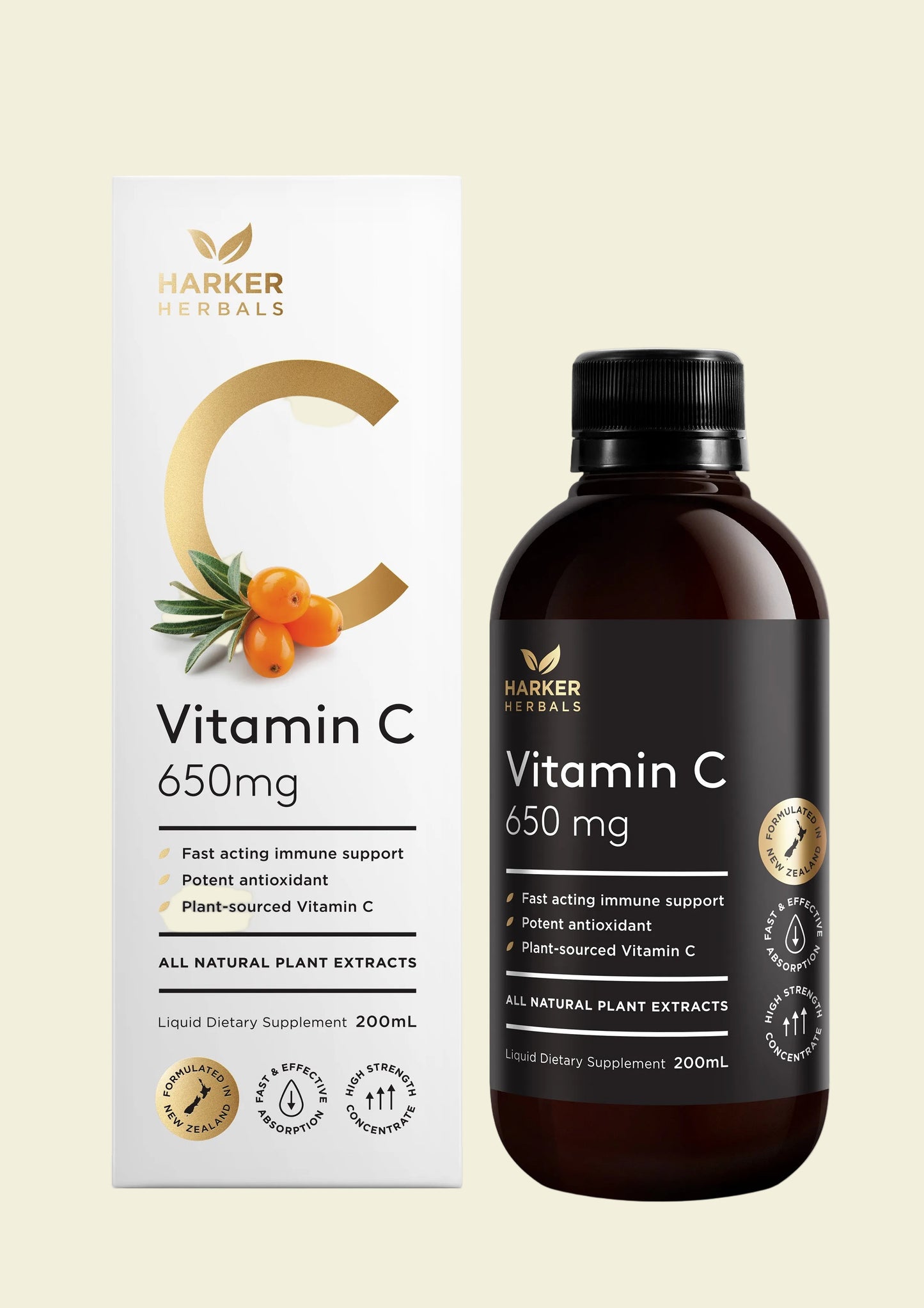Harker Herbals Be Well Vitamin C Syrup | 200ml