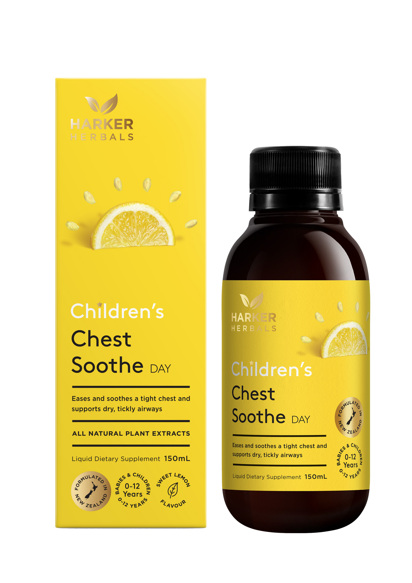 Harker Herbal Children's Chest Soothe Day 150ml