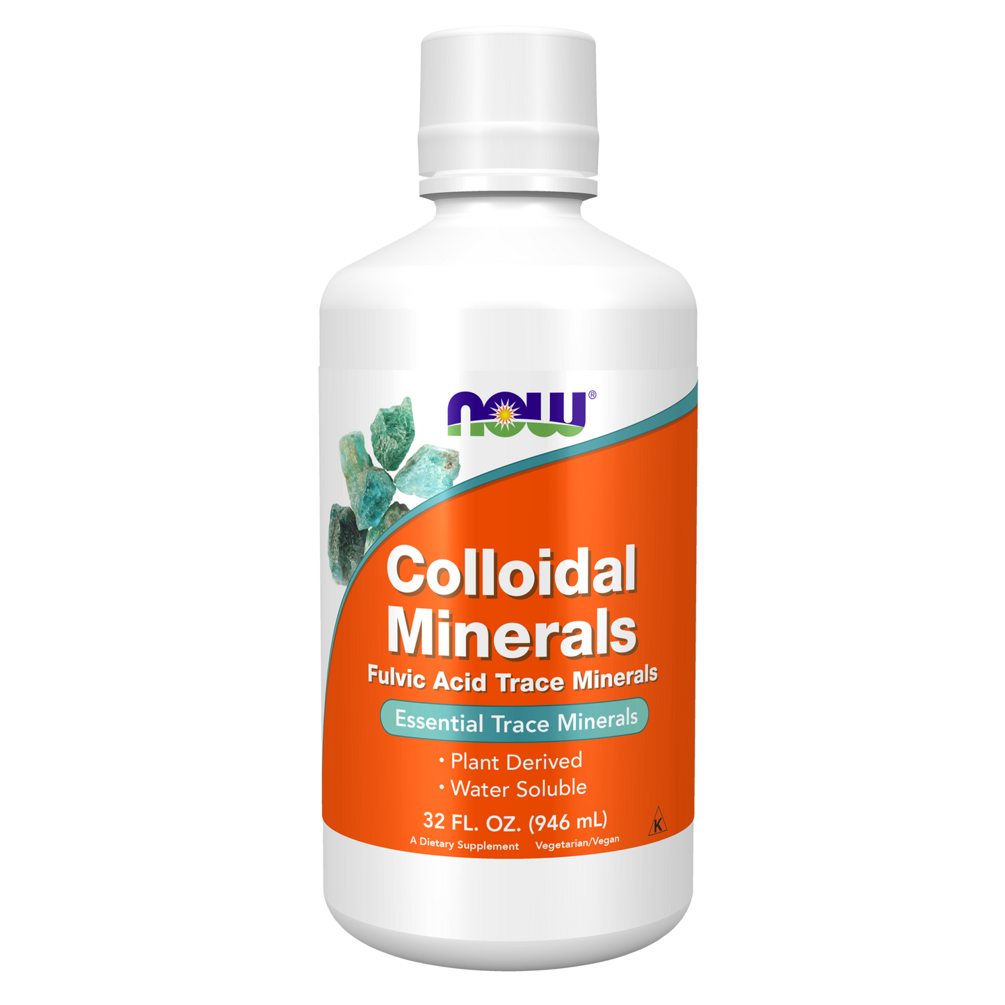 NOW Colloidal Minerals Liquid 946 mL