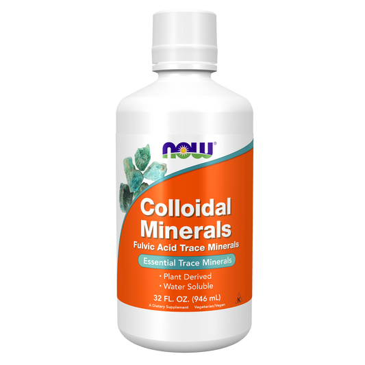 NOW Colloidal Minerals Liquid 946 mL