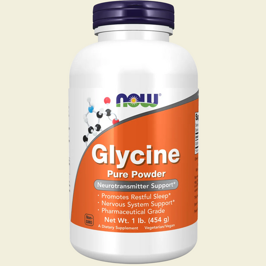 NOW Glycine Pure Powder 454 g