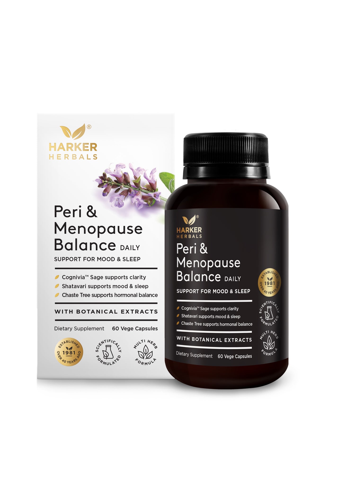 Harker Herbals Peri & Menopause Balance Capsules