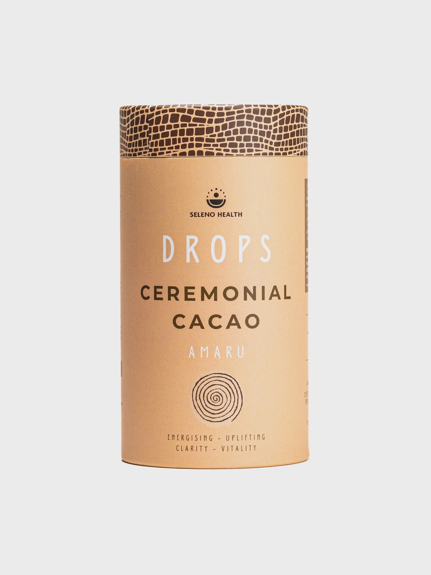 Seleno Health Organic Ceremonial Cacao Drops | Amaru | 250g