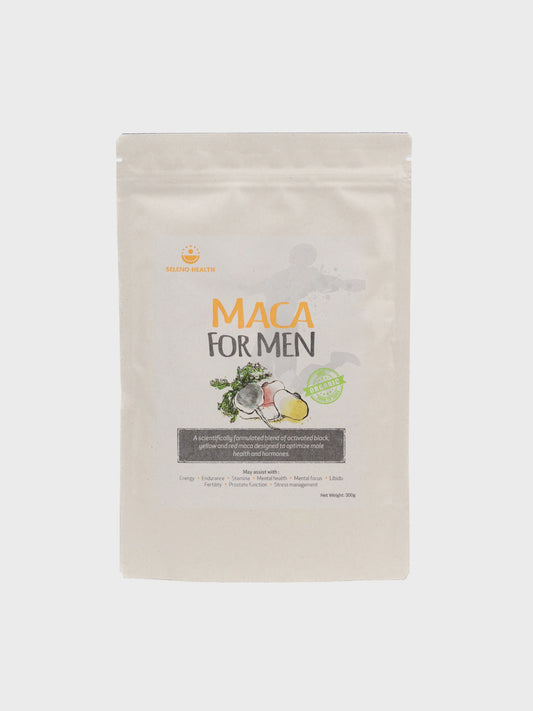 Seleno Health Maca Experts Organic Maca For Men | Powder | 300g