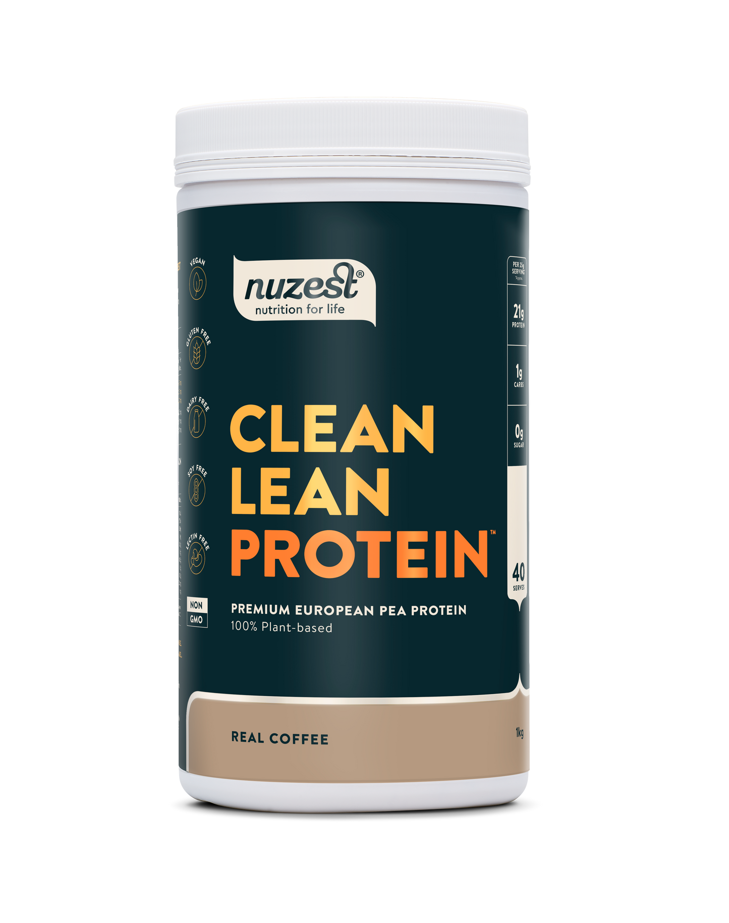 Clean Lean Protein Powder - Real Coffee
