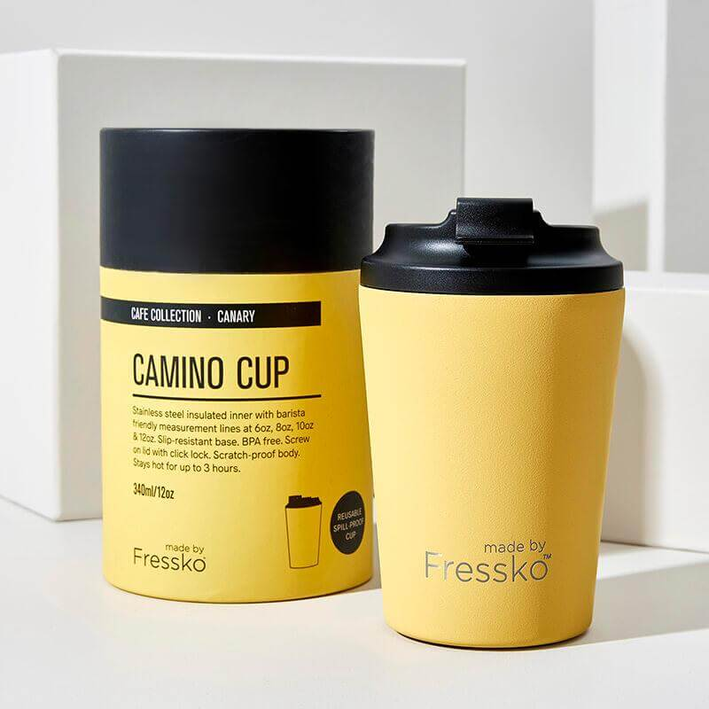 Reusable Camino Cup 12oz | Canary