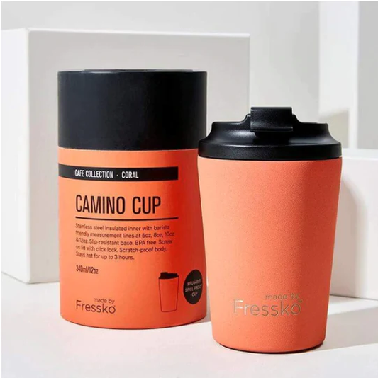 Reusable Camino Cup 12oz | Coral